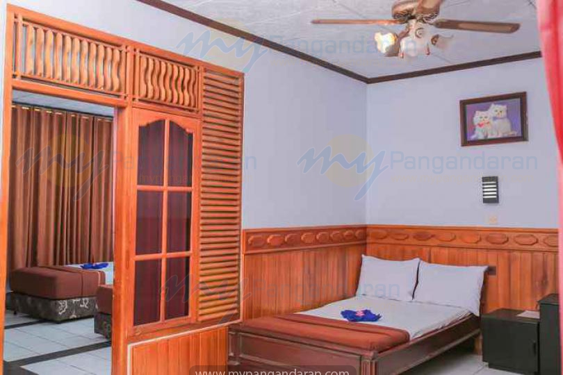    Tampilan Family ROom Mustika Ratu Pangandaran