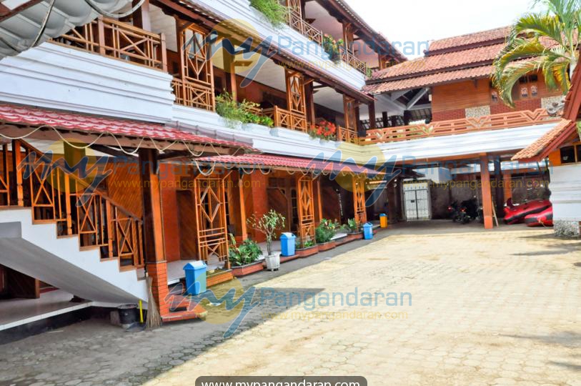  Tampilan hotel Mustika Ratu Pangandaran