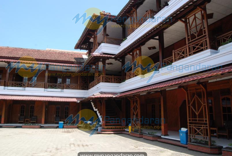  Tampilan hotel Mustika Ratu Pangandaran